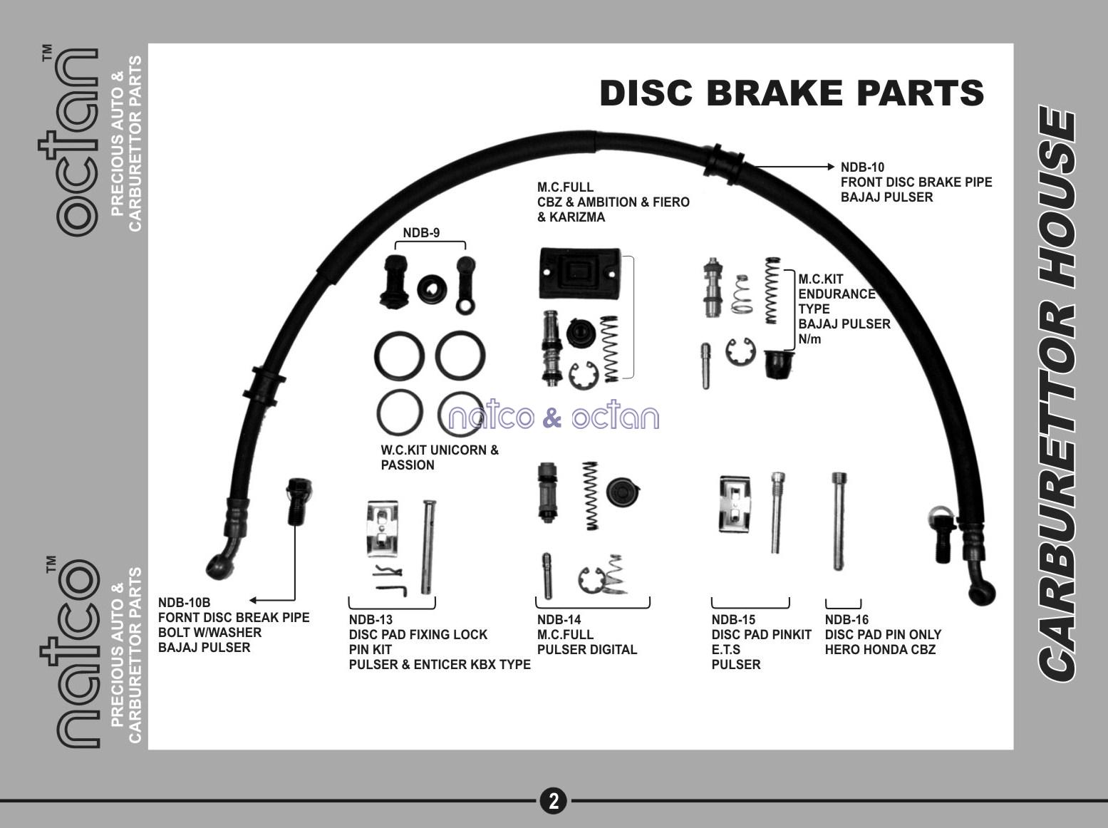 Disk Brake SPARE PARTS
